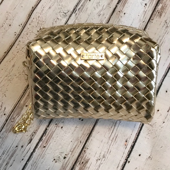 Tarte Gold Cosmetic Bag - Picture 1 of 5